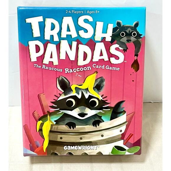 Gamewright Trash Pandas - The Raucous Raccoon Card Game-252 Trash is Treasure - Picture 1 of 7